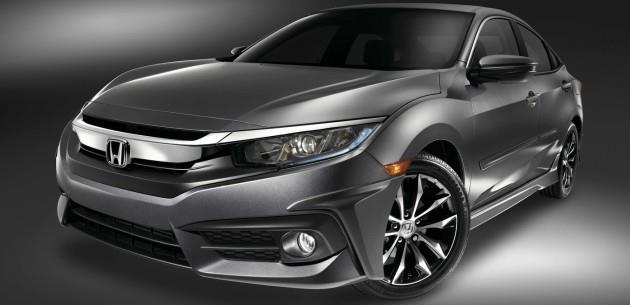 2016 Honda Civic Sedan, Yeni Gvde Kiti le SEMA'da