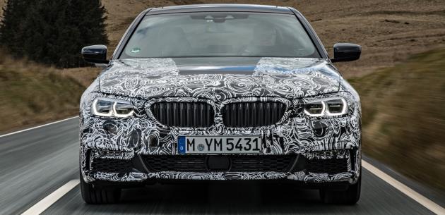 2017 BMW 5 Serisi G30 Prototipi Test Srnde