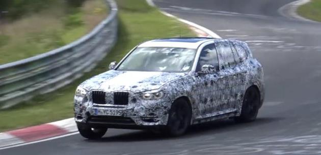 2017 BMW X3 ve M Performans modellerinden en yeni grntler