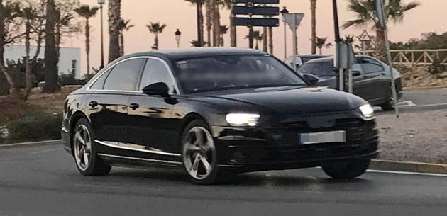 2018 Audi A8 neredeyse kamuflajsz grntlendi