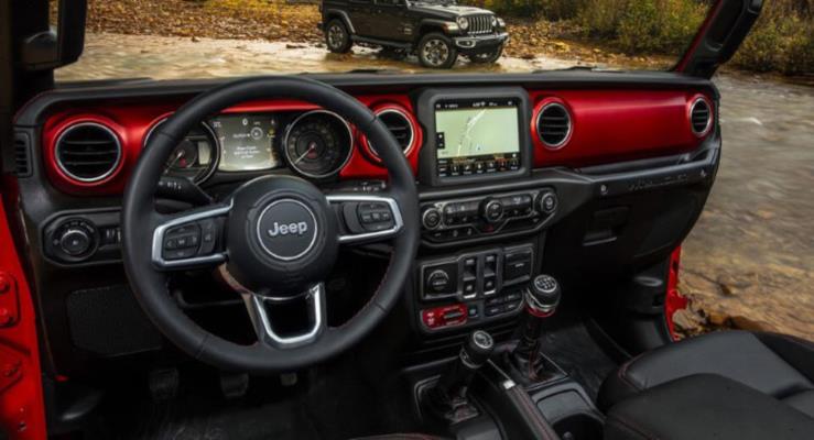 2018 Jeep Wranglerin i kabini ortaya kt