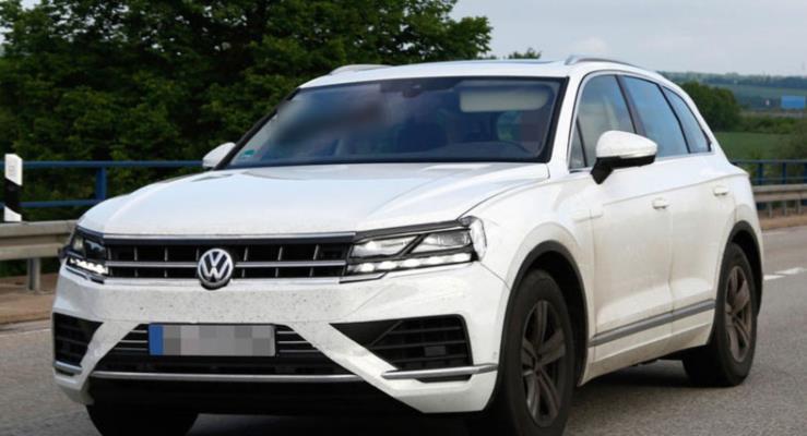 2018 Volkswagen Touareg retim formunda grntlendi