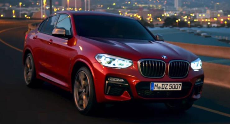 2019 BMW X4ten ilk resmi videolar
