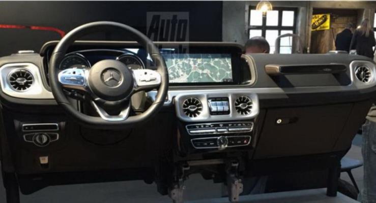 2019 Mercedes G-Serisi i kabini ortaya kt