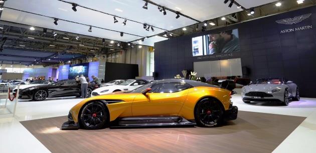 Aston Martin, zel retim ''Vucan'' modeli ile 2017 Autoshow'da 
