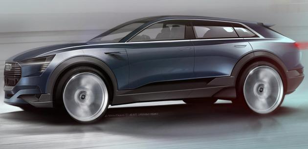 Audi e-tron quattro konsept gn yzne kyor
