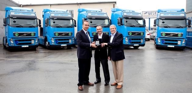 Best Freight Uluslararas Nakliyat Volvo Kamyon ile Avrupaya Tayor