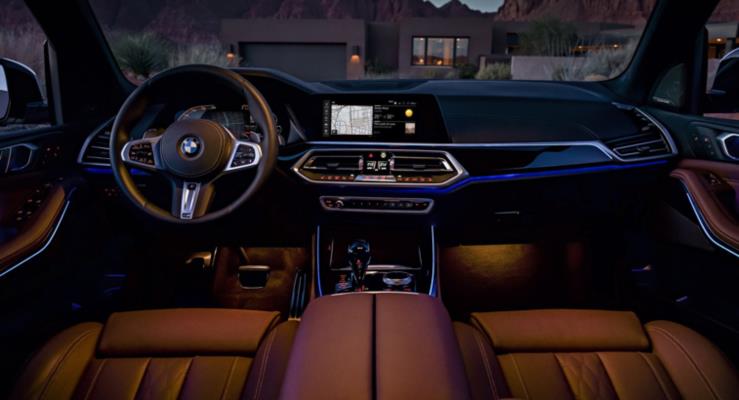 BMW 3-Serisinin lansmanndan nce yeni dijital kokpitini tantt
