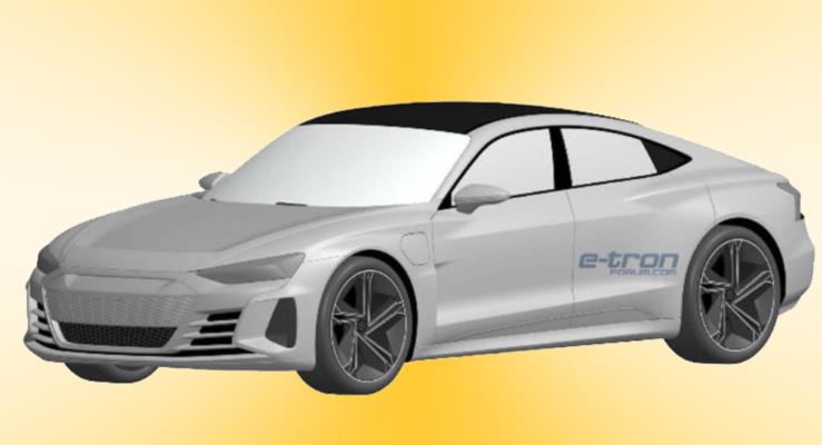 Bu patent resimleri retim modeli Audi E-Tron GTyi mi gsteriyor?