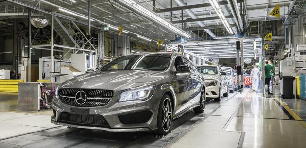 Mercedes 2018'de Rusya'da fabrika ina etmeye balayacak