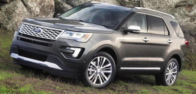 FORD'UN BYK SUV MODEL EXPLORER'A MAKYAJ