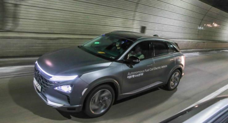 Hyundai NEXO, Kendi Kendine 190 km Yol Yaparak Dnyada Bir lke mza Att
