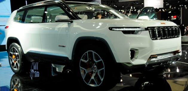 Jeep, Yeni SUV konseptini angay'da sergiledi