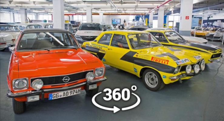 Klasik modellerin sergilendii "Opel Mzesi" online ziyaret edilebiliyor