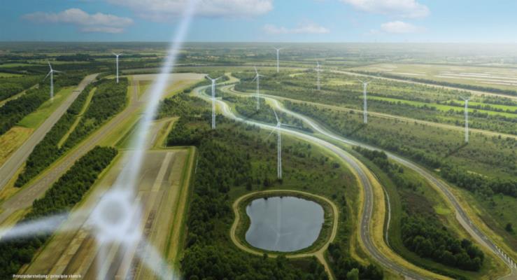 Mercedes, Papenburg Test Pisti'ne 100 MW Rzgar Santrali Kurmay Planlyor