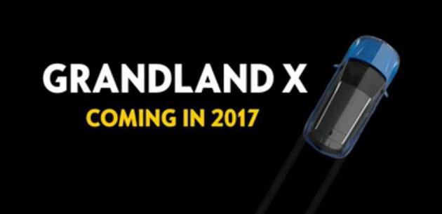 Opelden yeni kompakt crossover: Grandland X