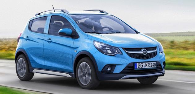 Opel Karl Rocks Crossover Ortaya kt