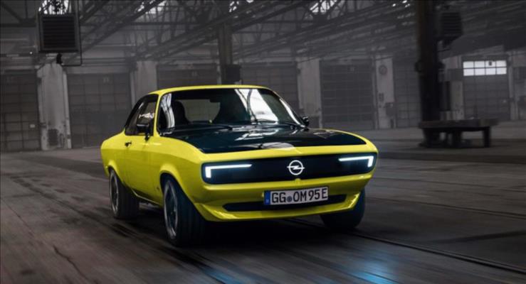 Otomobil Festivali'nden Opel Manta GSe ElektroMOD'a "byk dl"