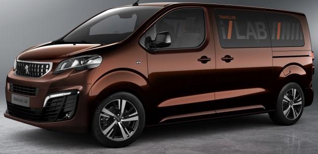 Peugeot Traveller i-Lab konseptiyle Cenevre'de olacak