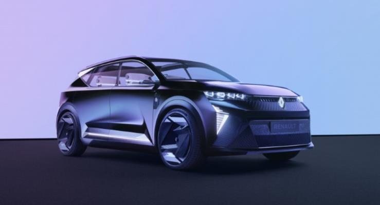 Renault Scnic Vision Konsepti Elektrikli ve Hidrojenli G Aktarma Organlaryla Tantld