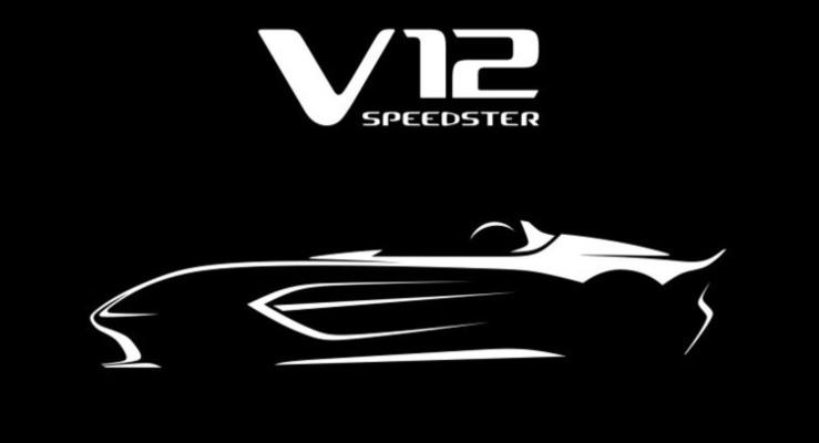 Sadece 88 Adet retilecek Aston Martin V12 Speedsterdan Teaser