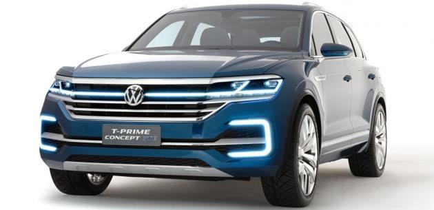Yeni 2017 VW Touaregin Habercisi T-Prime konsepti