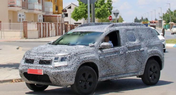 Yeni 2018 Dacia Duster ilk kez kamuflajlar ile grnd