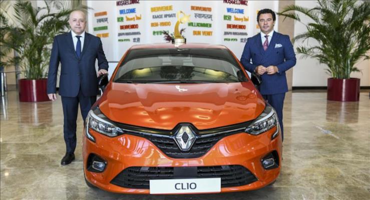 "Yeni Clio OGD Yln Otomobili dl" Oyak Renault Fabrikalarnda