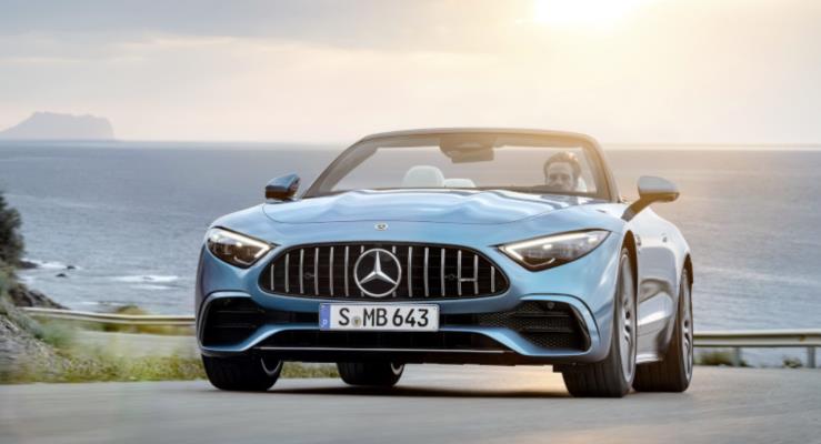 Yeni Giri Seviyesi 2023 Mercedes-AMG SL43, Elektrikli Turbo Drt Silindirli Bir Motora Sahip Oldu