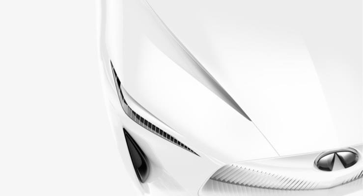 Yeni Infiniti Sedan konseptinden teaser 