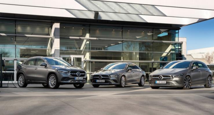 Yeni Mercedes CLA ve GLA EQ Plug-In Hibrit Tantld