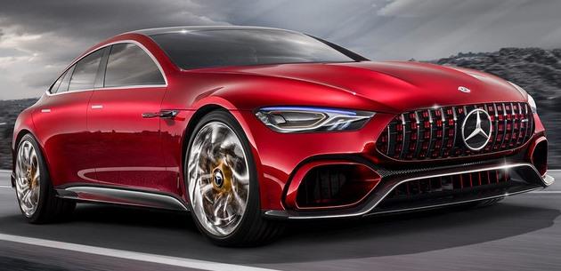Yeni Mercedes'lerin pucu; AMG GT Concept