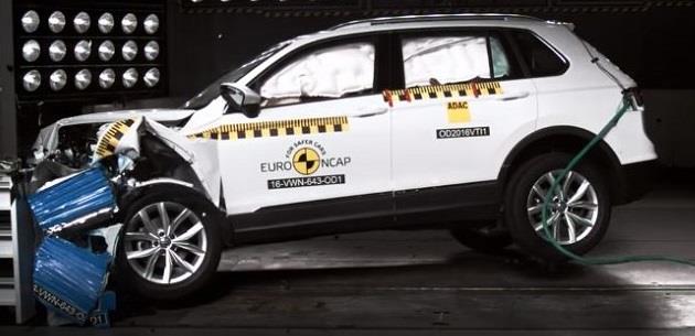Yeni Tiguan Euro NCAPten be yldz ald