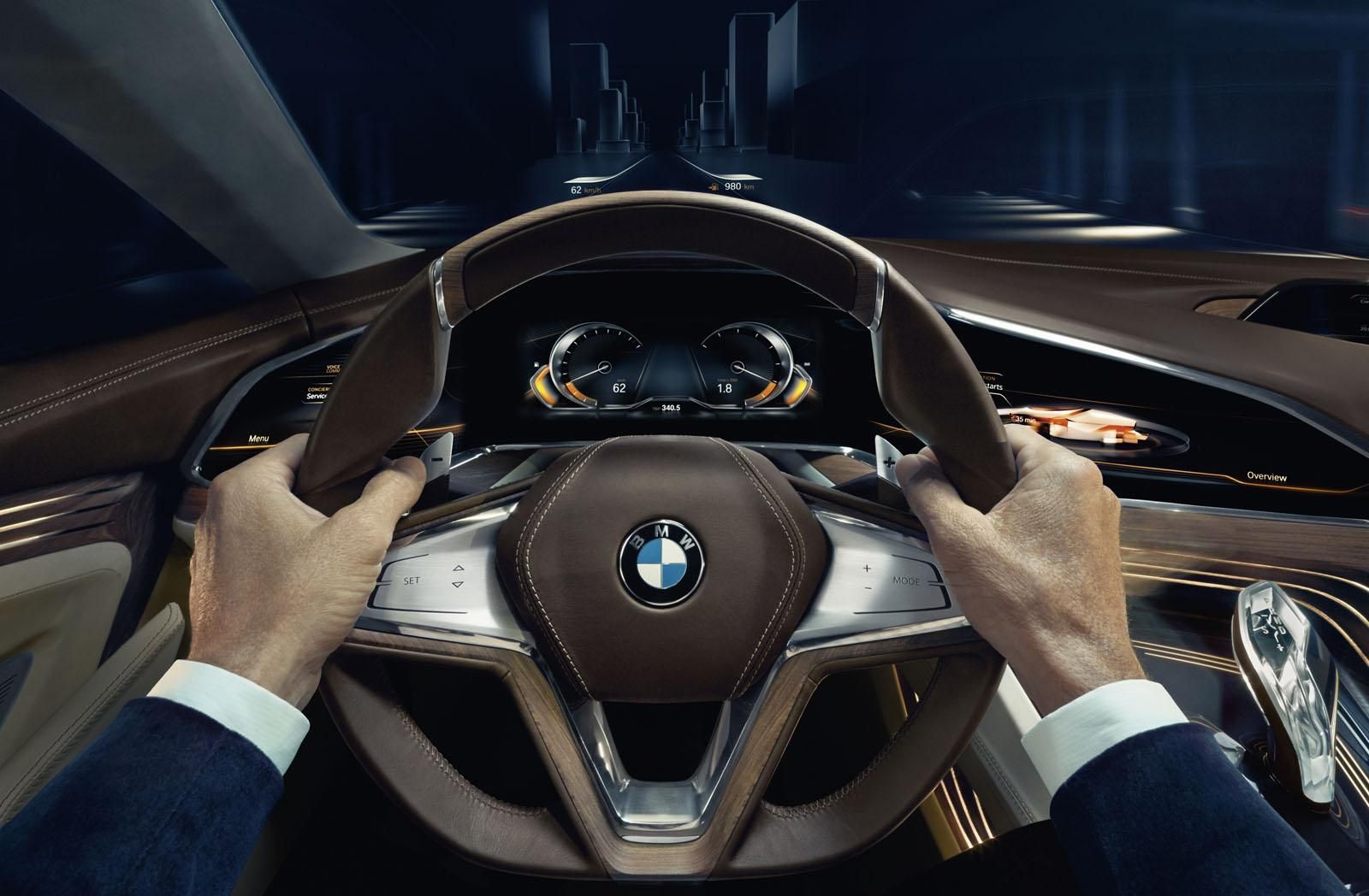 BMW VISION FUTURE LUXURY KONSEPT RESM GALERS