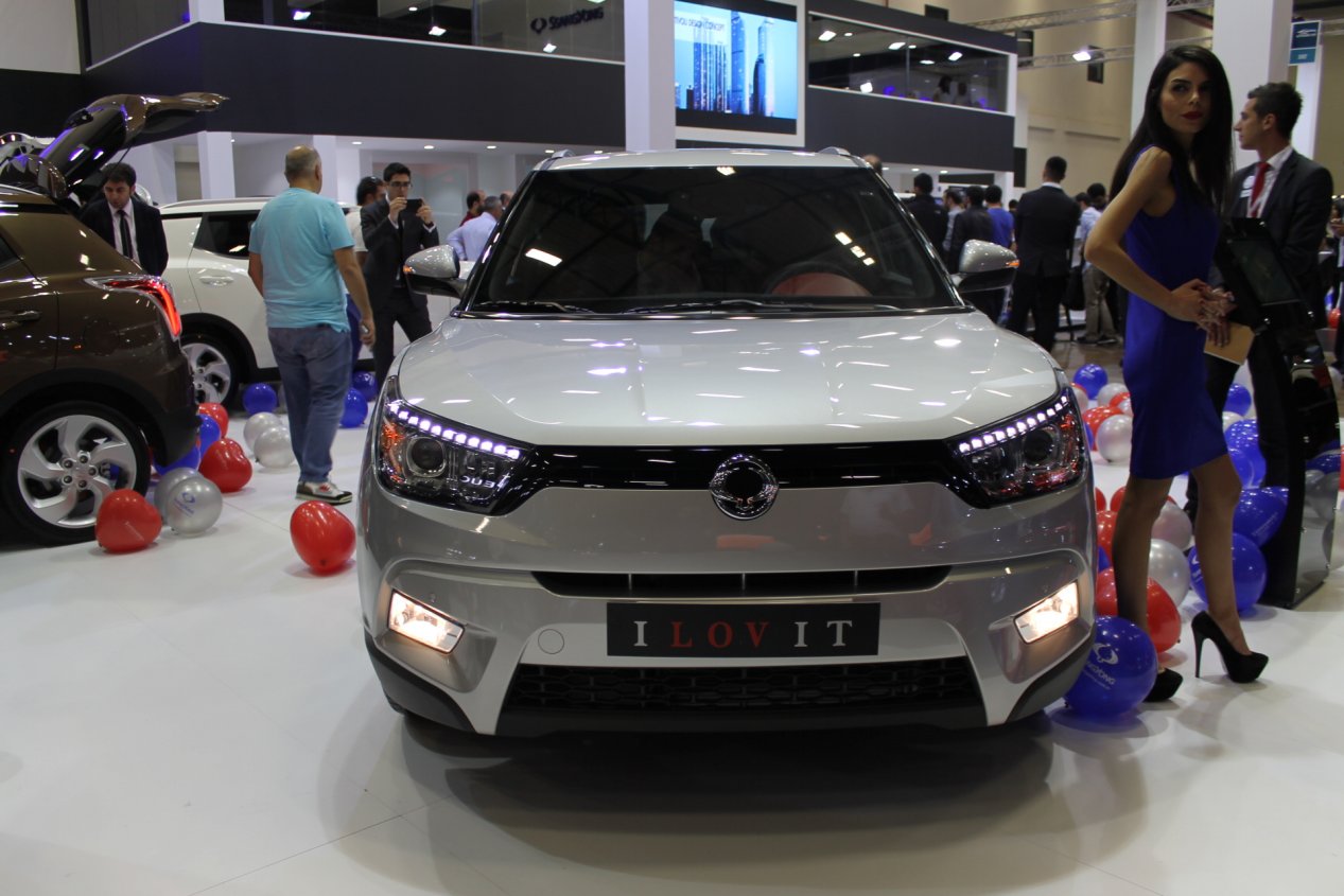 YEN SSANGYONG TVOL 2015 STANBUL AUTOSHOW RESM GALERS