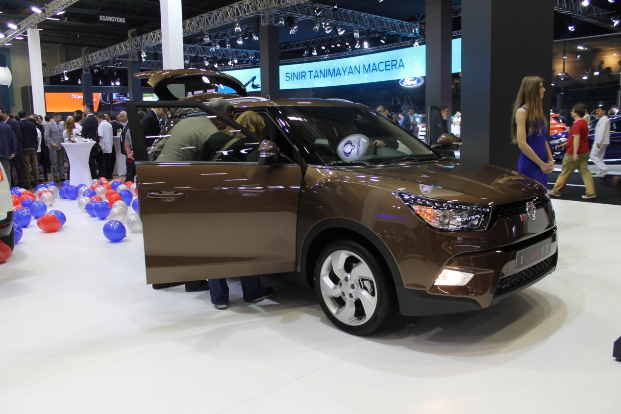 YEN SSANGYONG TVOL 2015 STANBUL AUTOSHOW RESM GALERS