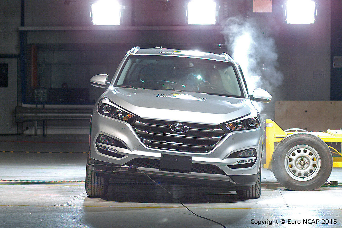 2015 Hyundai Tucson Euroncap Resim Galerisi