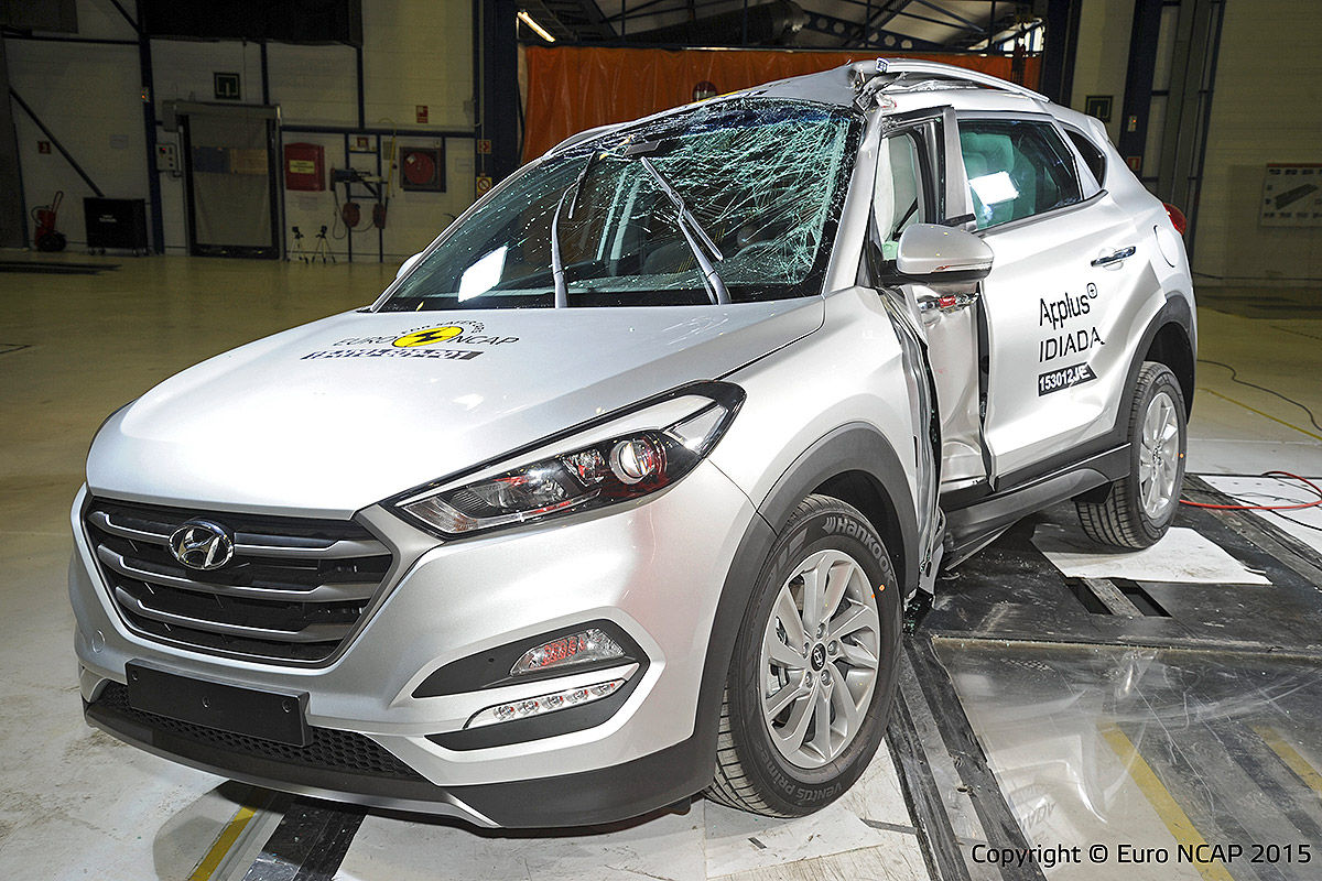 2015 Hyundai Tucson Euroncap Resim Galerisi