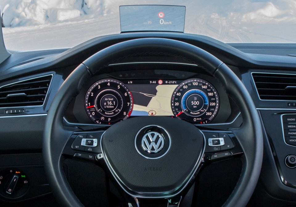 2016 VW Tiguan K Testinde Resim Galerisi