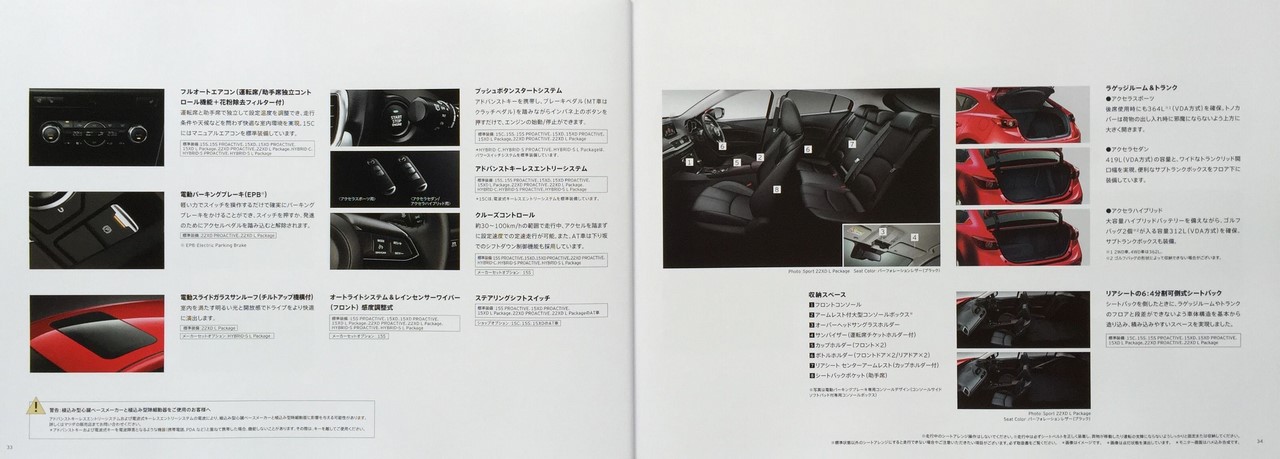 Makyajl 2016 Mazda3 Japonya Katalog Resim Galerisi