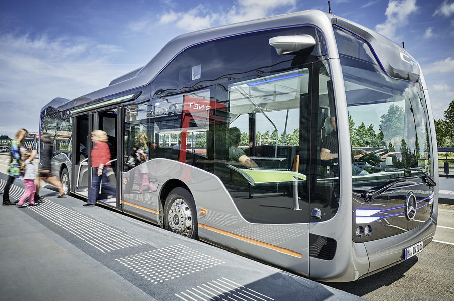 Mercedes Future Bus Konsept Resim Galerisi