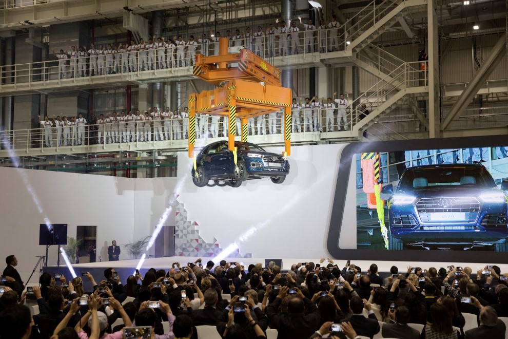 Audi Kuzey Amerikadaki ilk fabrikasn Meksikada at 