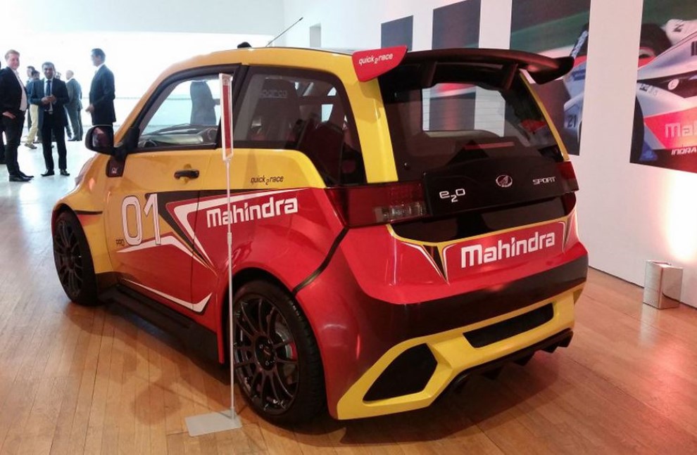 Mahindra e20 Plus elektrikli otomobilden yeni fotoraflar