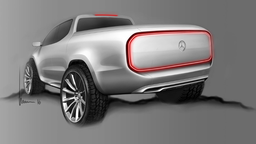 Mercedes Concept X-Class yeni detayl resim galerisi