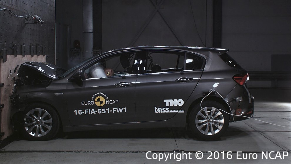 2016 Fiat Egea - Tipo Euro NCAP testlerinde