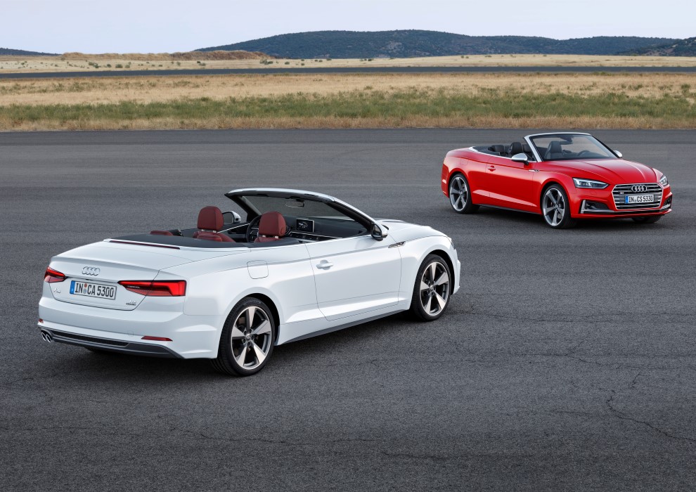Yeni Audi A5 ve S5 Cabriolet resim galerisi
