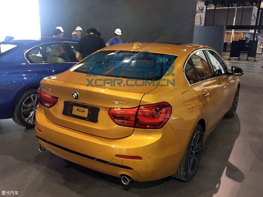 BMW 1 Serisi sedan in versiyonundan grntler