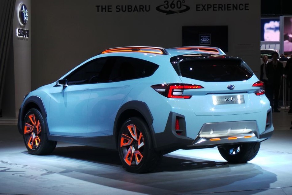 2017 Subaru XV Concept resim galerisi