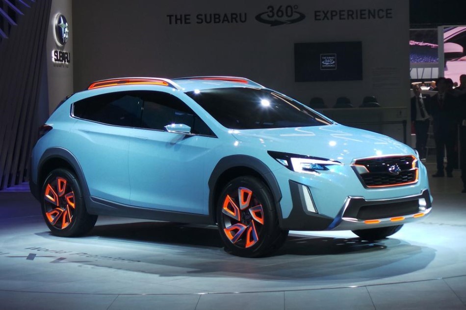 2017 Subaru XV Concept resim galerisi