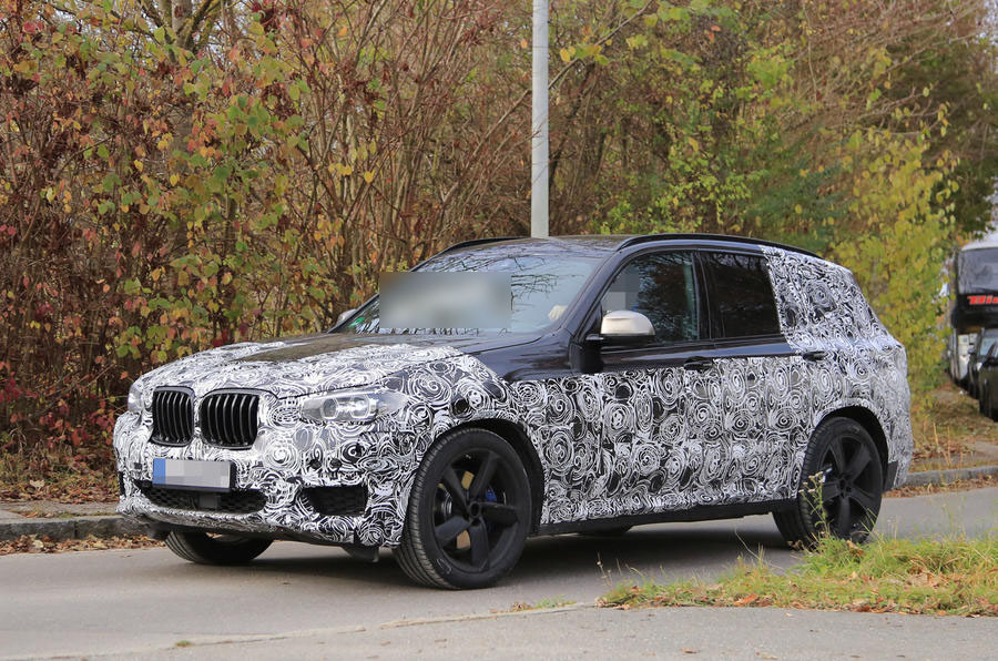 2017 BMW X3 ve M Performans test grntleri